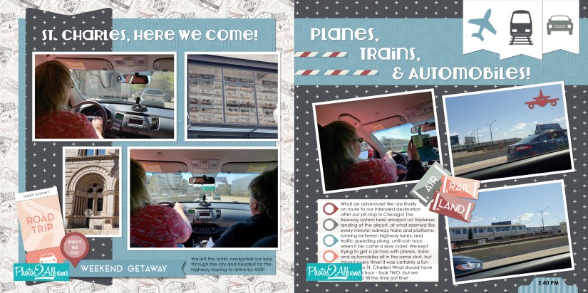 McEwen - Photos2Albums - A Page A Day in the Month of May - 20 & 21