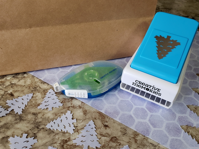 Tammy McEwen, Paper Bag Wrapping, Creative Memories, Pine Tree Punch Tammy McEwen, Paper Bag Wrapping, Creative Memories, Pine Tree Punch