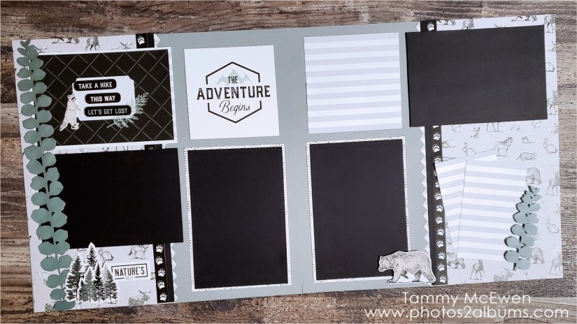 Tammy McEwen, Creative Memories Picket Fence Layout, Border Maker System