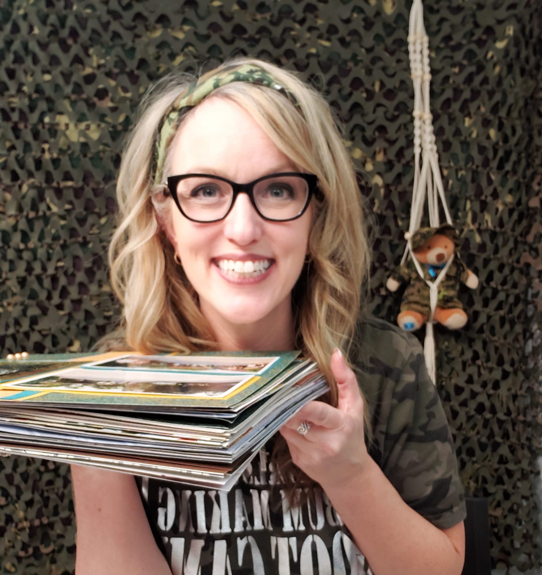 Tammy McEwen Crop Girls Album Making Boot Camp Scrapbooking